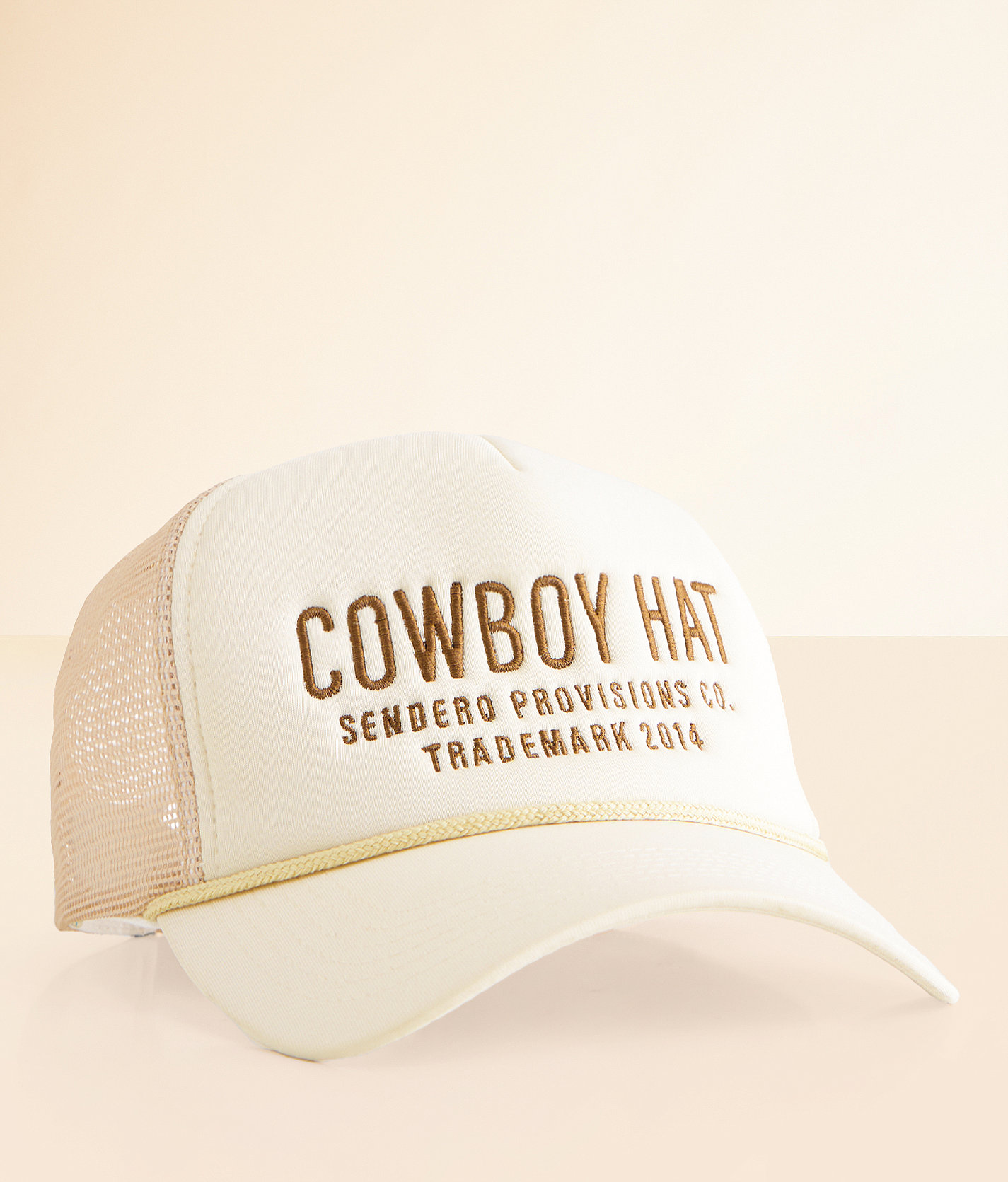 Sendero Provisions Co. Cowboy Trucker Hat - Women's Hats in Cream