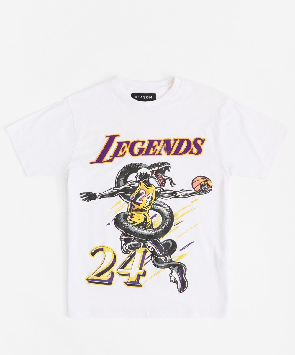 Legends 24 Short Sleeve Tee - White
