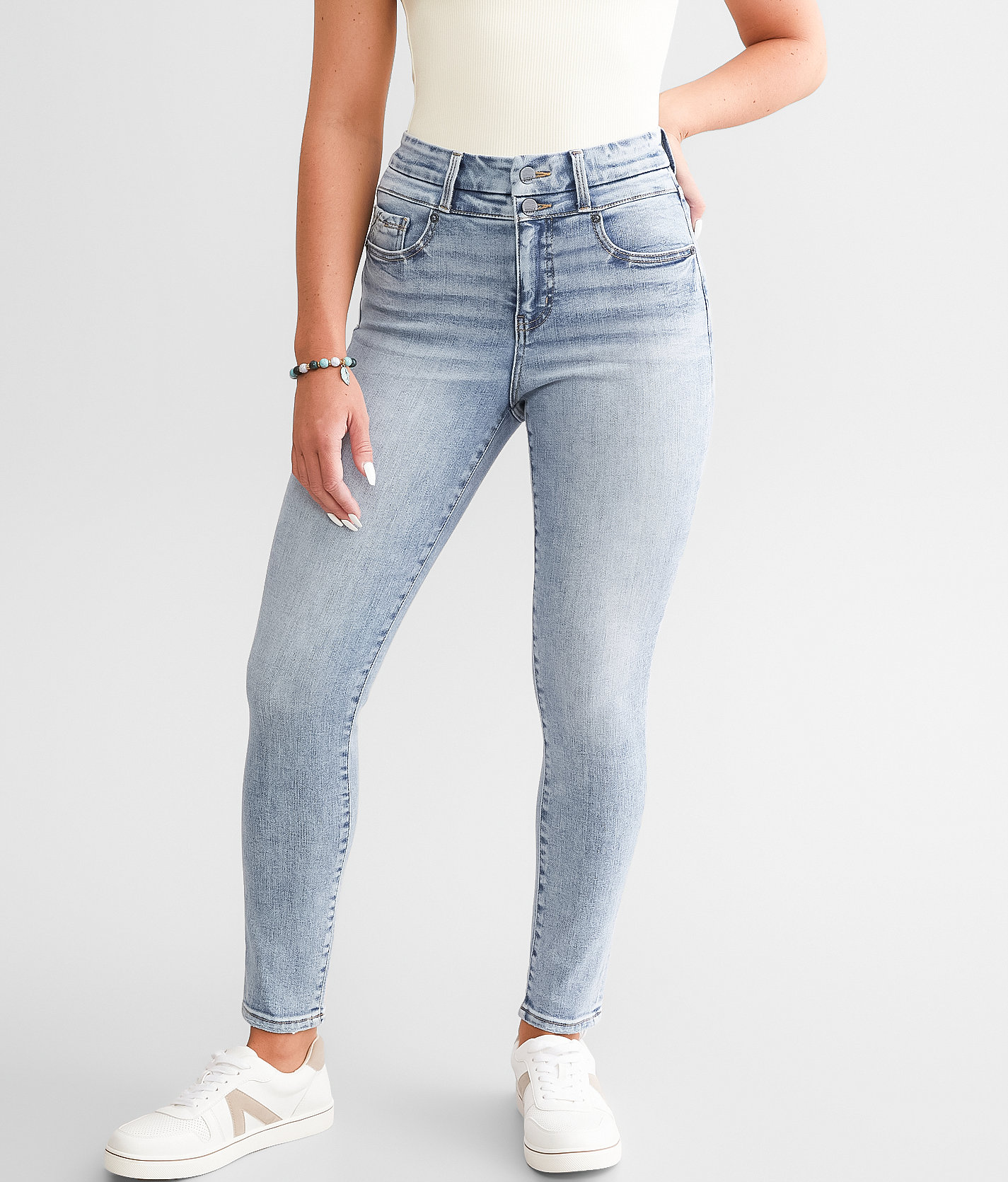 Buckle Black Fit No. 75 Ankle Skinny Stretch Jean - Women's Jeans in Radford