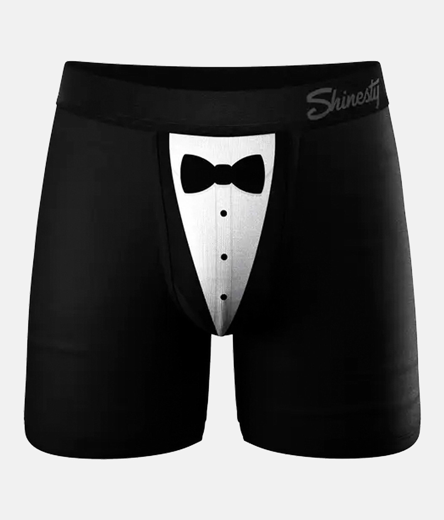 Shinesty® The 009 Stretch Boxer Briefs - Men's Boxer Briefs in Black