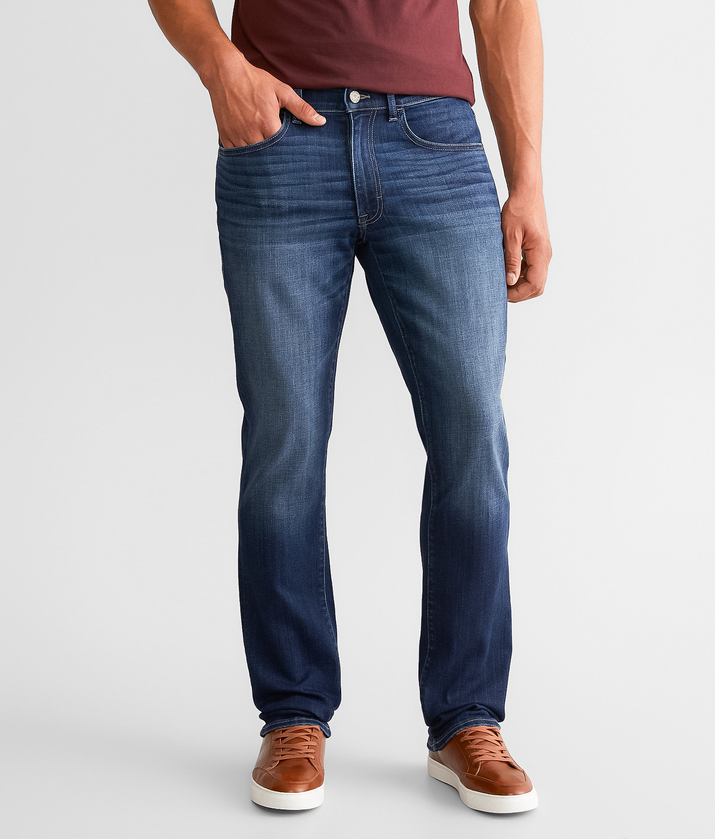 Outpost Makers Original Straight Stretch Jean - Men's Jeans in Rosebud
