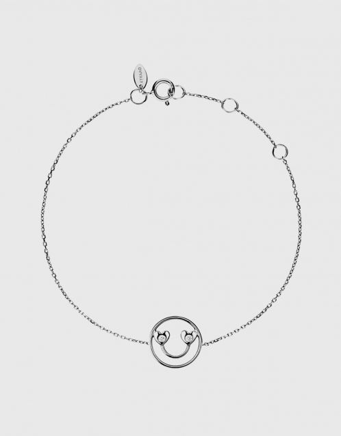 PETIT Jen 14ct White Gold Bracelet