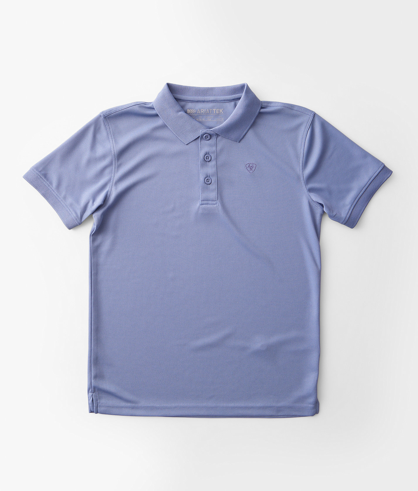 Boys - Ariat TEK™ Polo - Boy's Polos in Stone Wash
