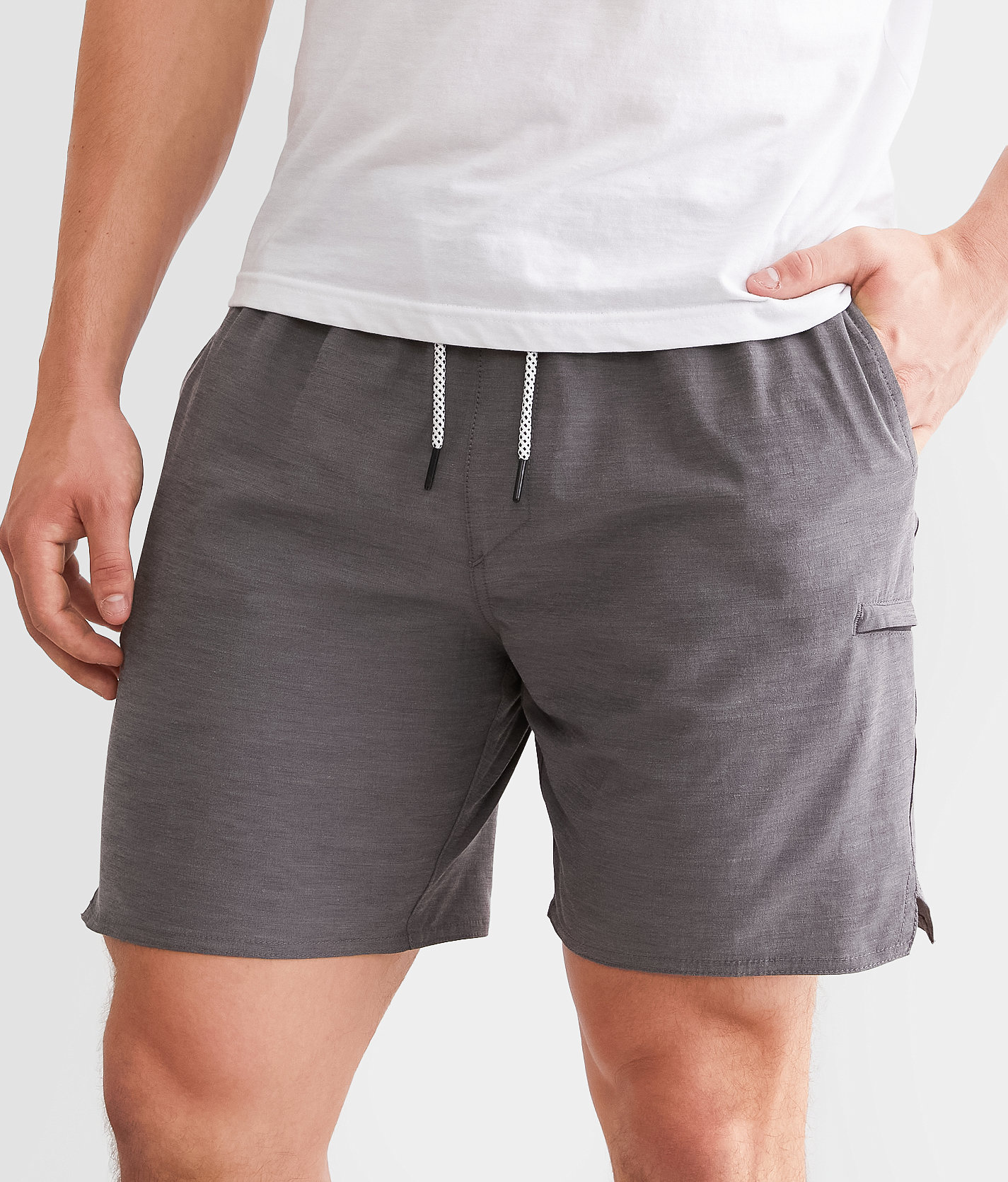 Departwest Sideline Stretch Walkshort - Men's Shorts in Grey
