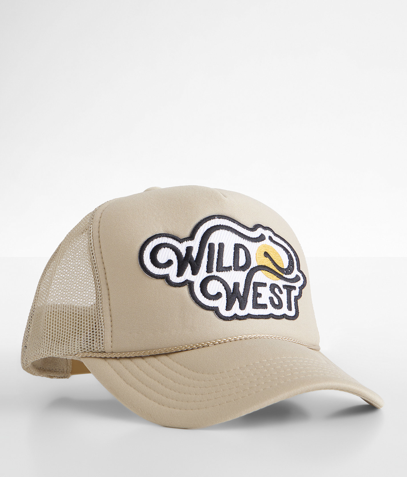 Local Beach Wild West Trucker Hat - Women's Hats in Khaki