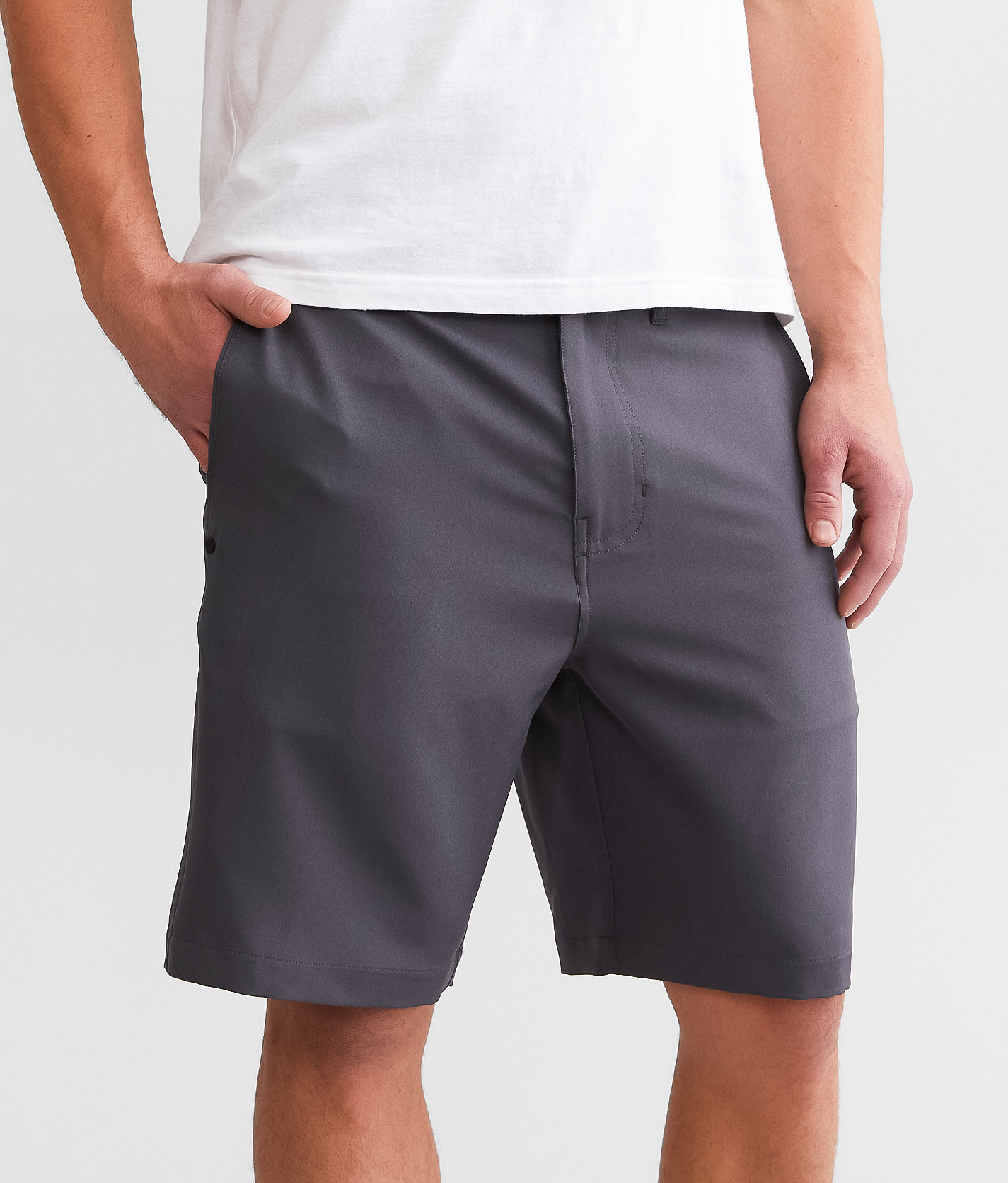Maven Co-op Essential Performance Stretch Short - Men's Shorts in Dark Grey