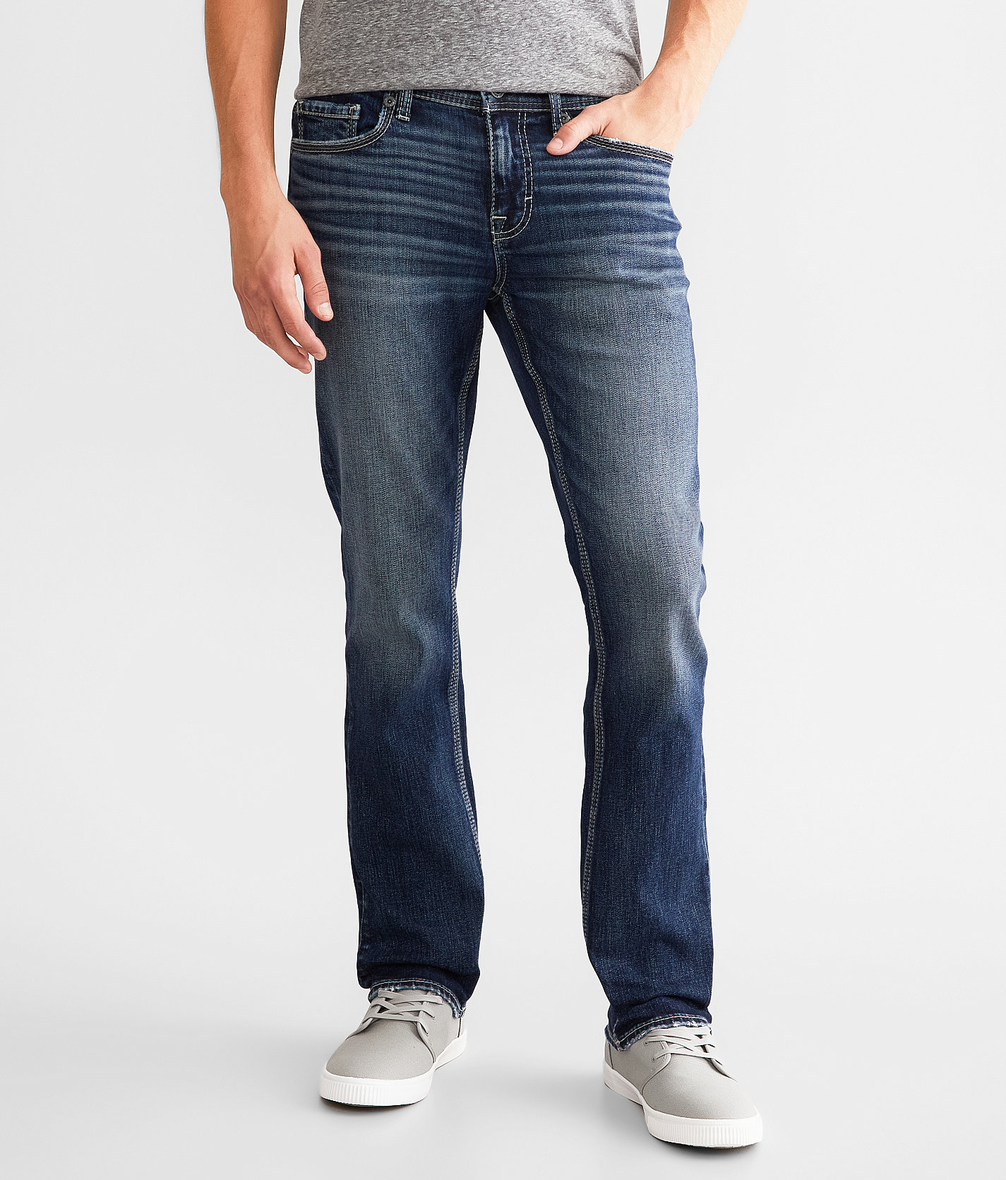 BKE Alec Straight Stretch Jean - Men's Jeans in Brinker