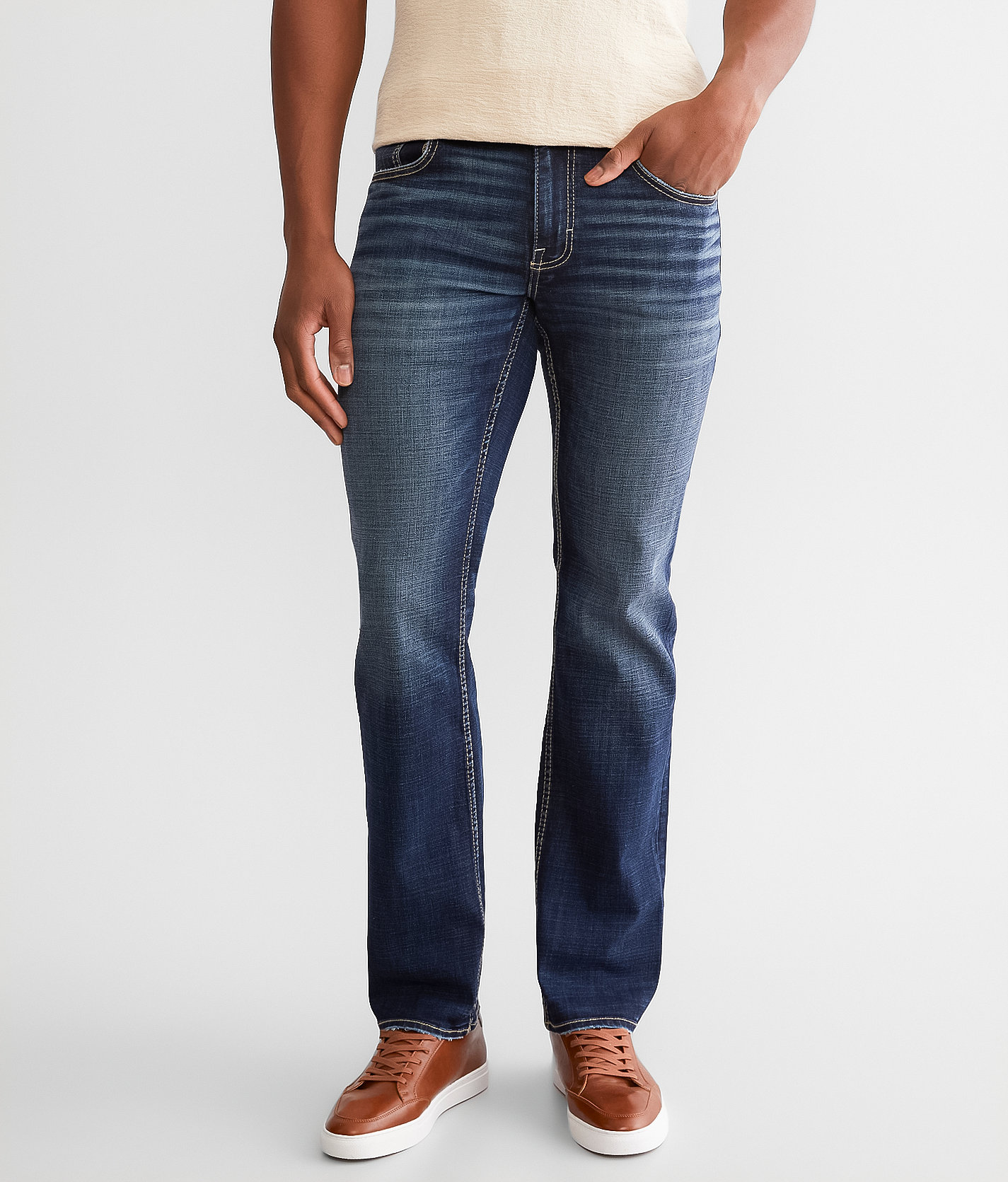 BKE Henry Straight Stretch Jean - Men's Jeans in Clyde