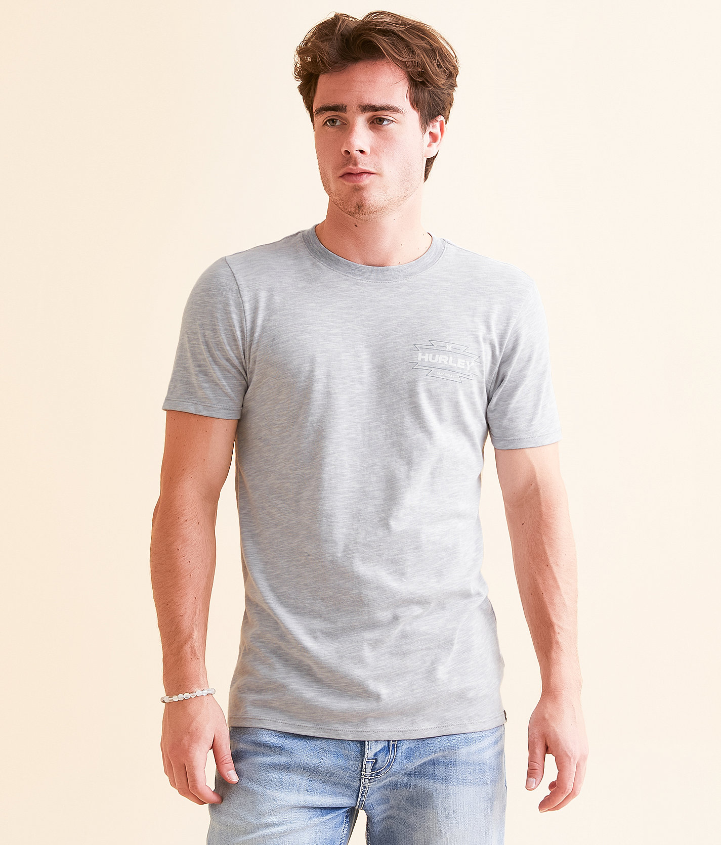 Hurley Vagabond T-Shirt - Men's Activewear in Flint Stone