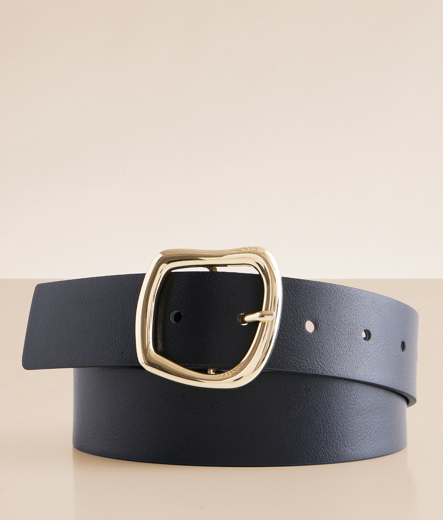 BKE Basic Belt - Women's Belts in Black Gold