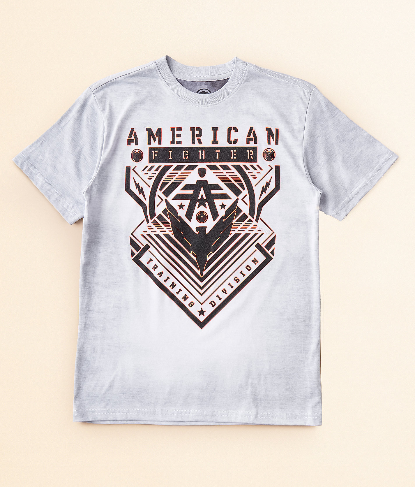 Boys - American Fighter Wardell T-Shirt - Boy's T-Shirts in White Multi