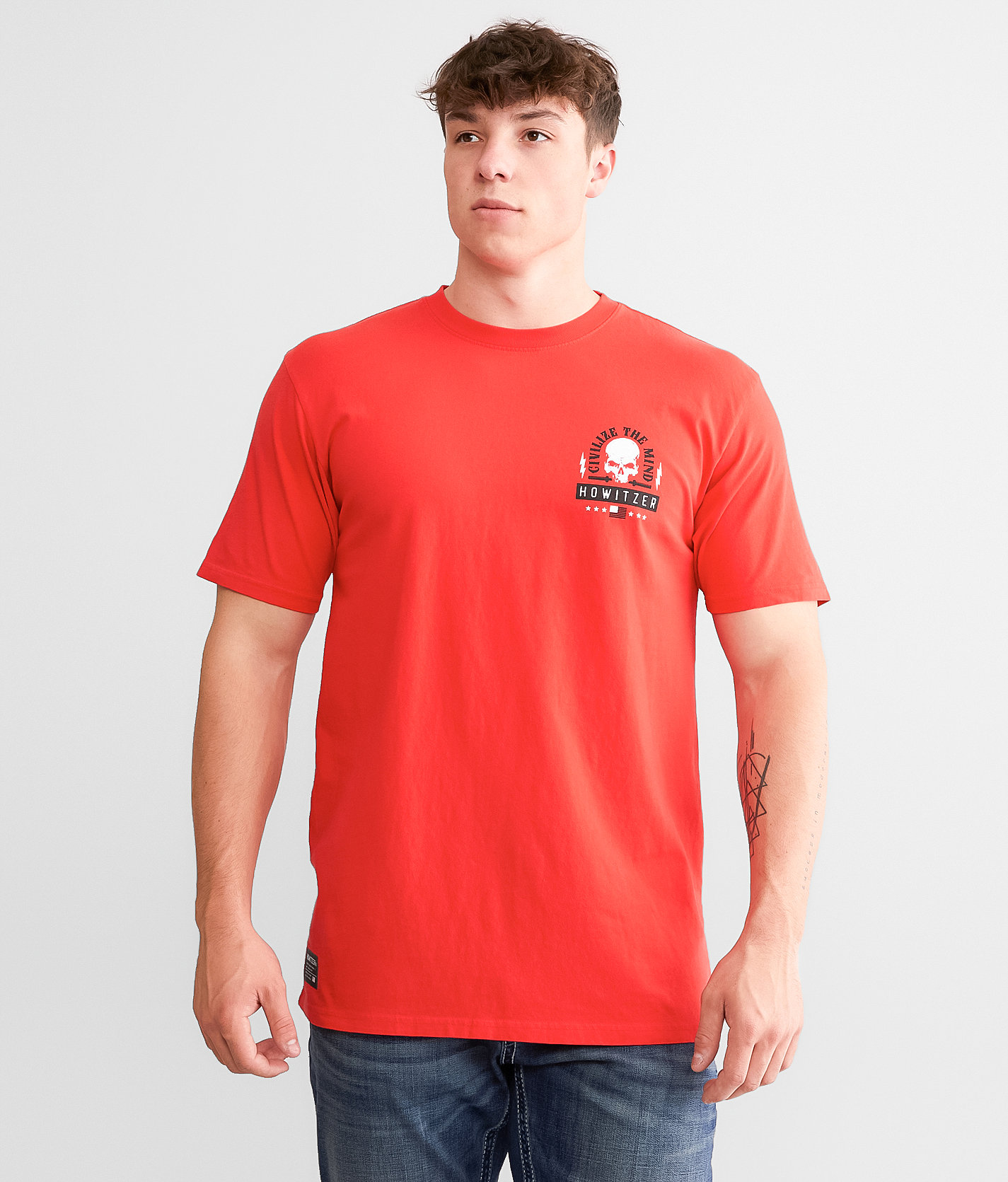 Howitzer Savage T-Shirt - Men's T-Shirts in Hibiscus
