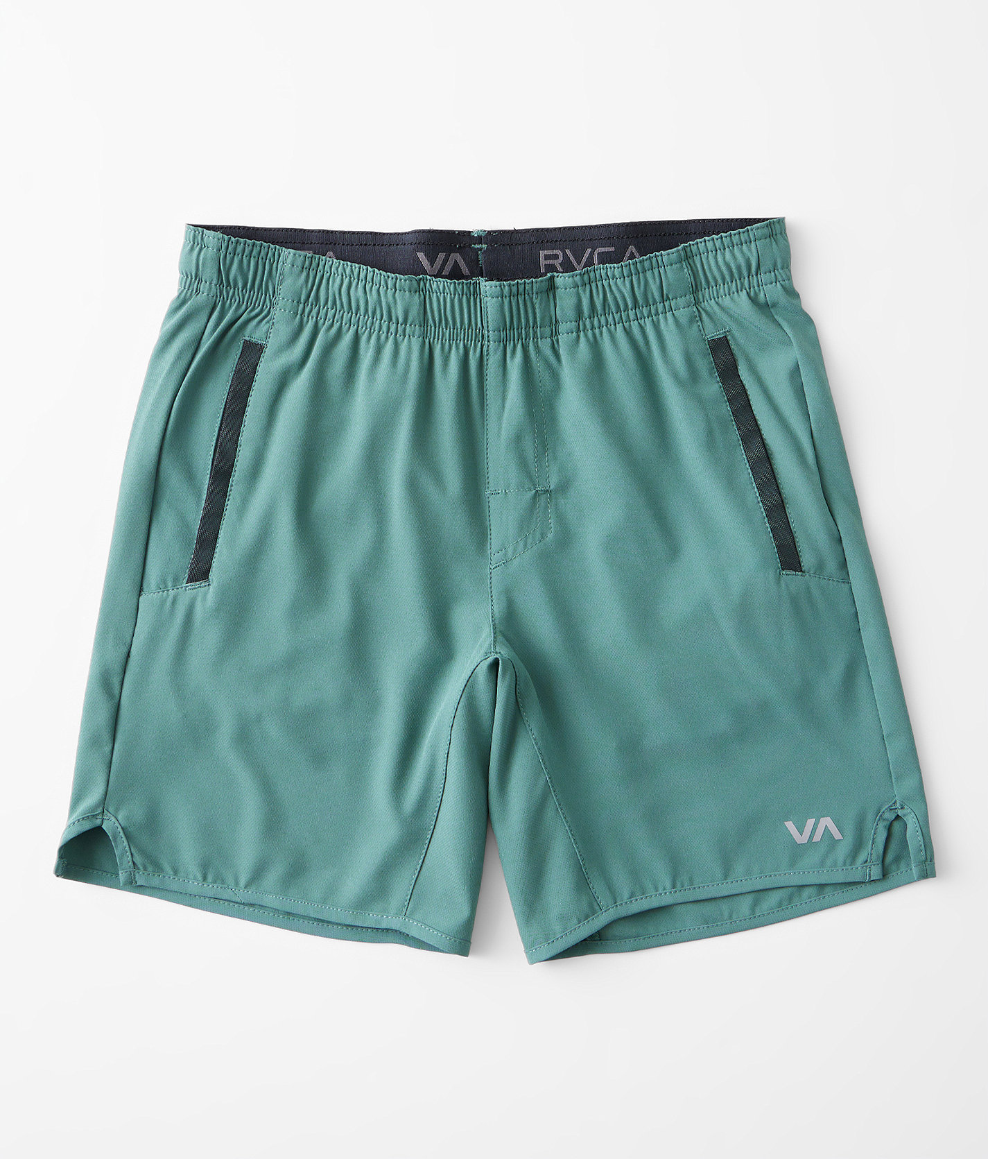 Boys - RVCA Yogger Stretch Short - Boy's Shorts in Pine Grey