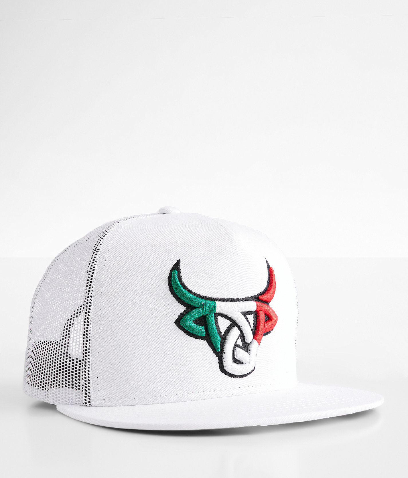 Lost Calf White Mexicalf Trucker Hat - Men's Hats in White