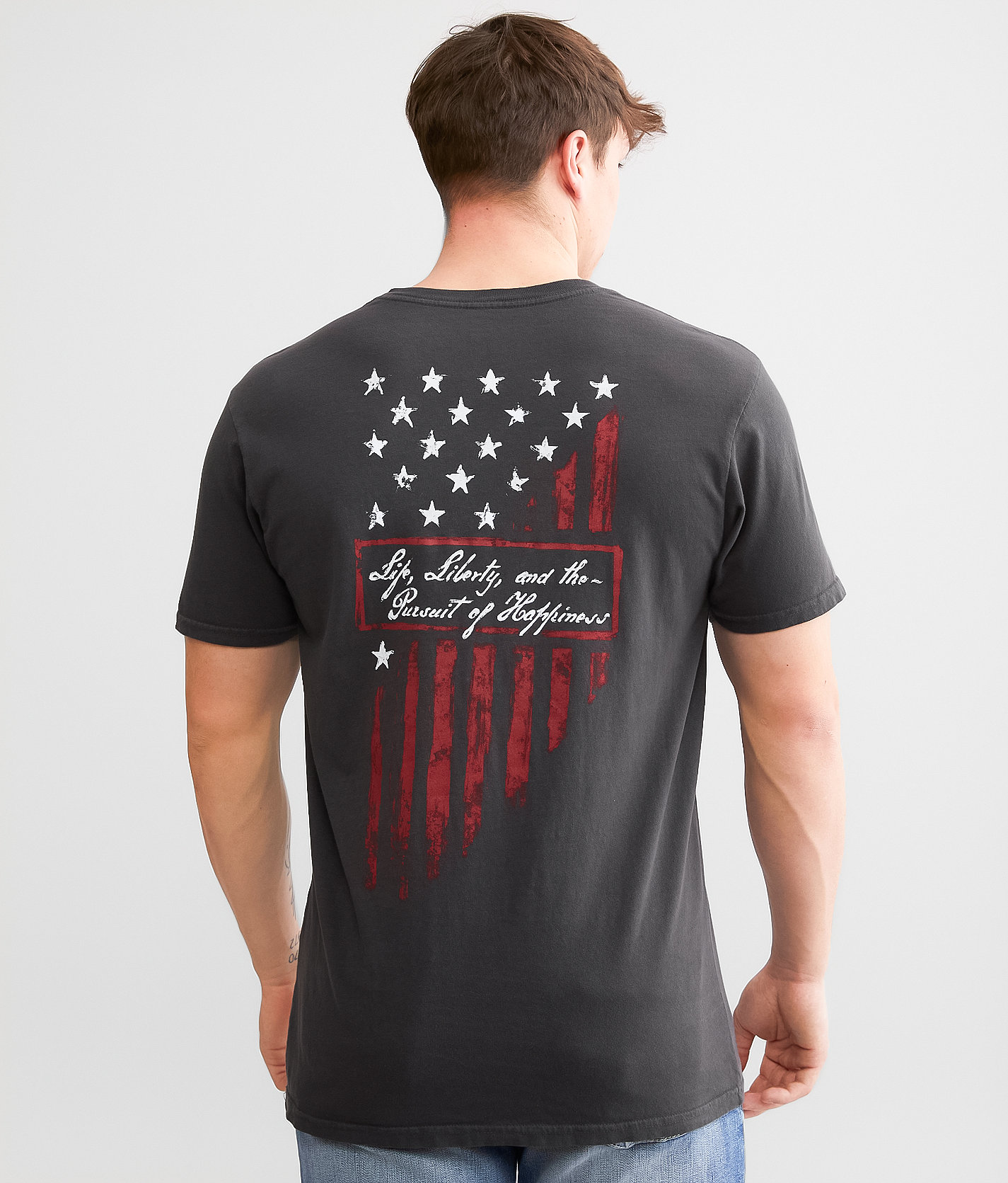 Howitzer Life Liberty T-Shirt - Men's T-Shirts in Vintage Black