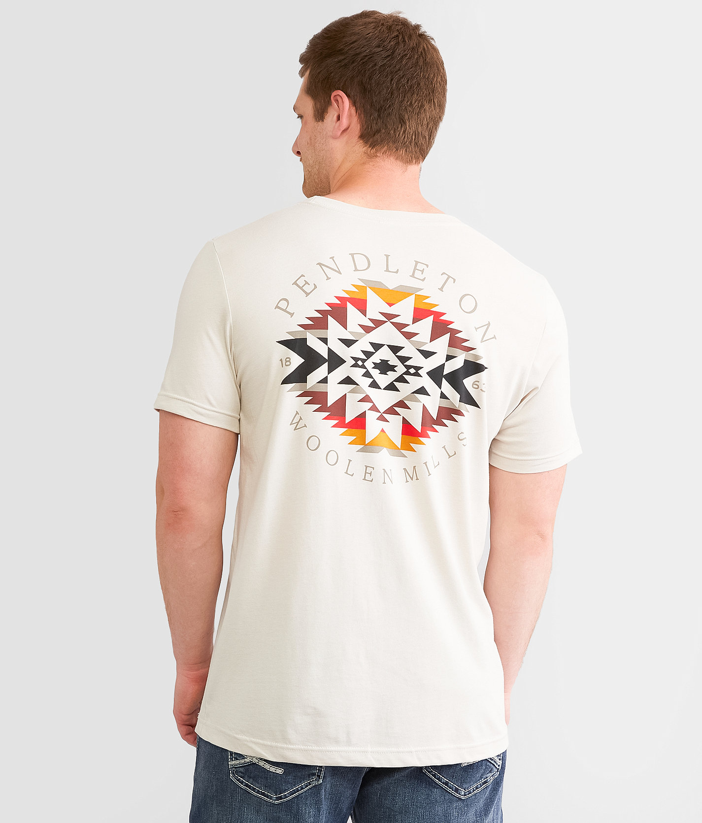 Pendleton Alto Mesa T-Shirt - Men's T-Shirts in Ash