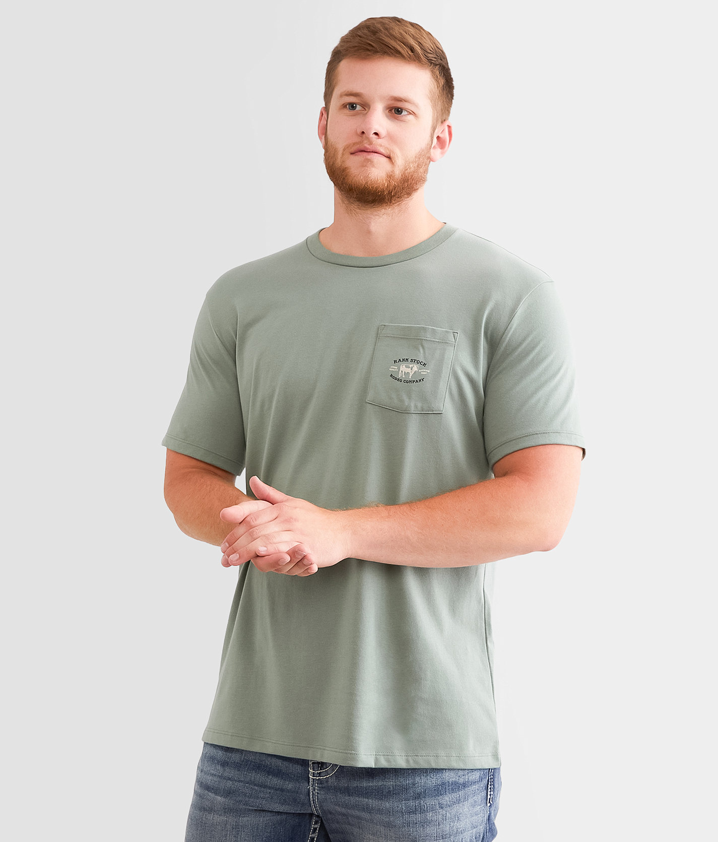 Hooey Charbray T-Shirt - Men's T-Shirts in Agave Green