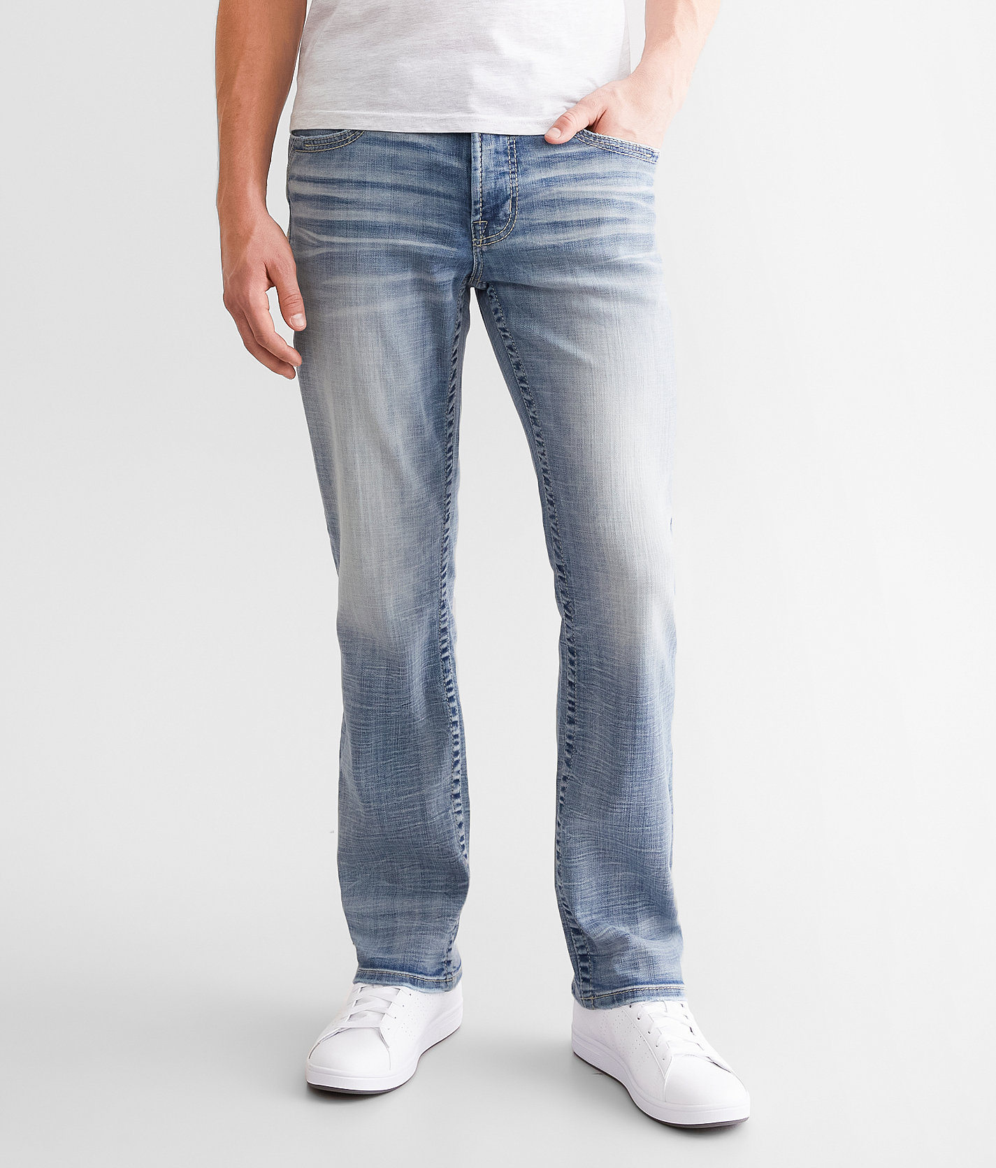Salvage Mayhem Straight Stretch Jean - Men's Jeans in Pallini