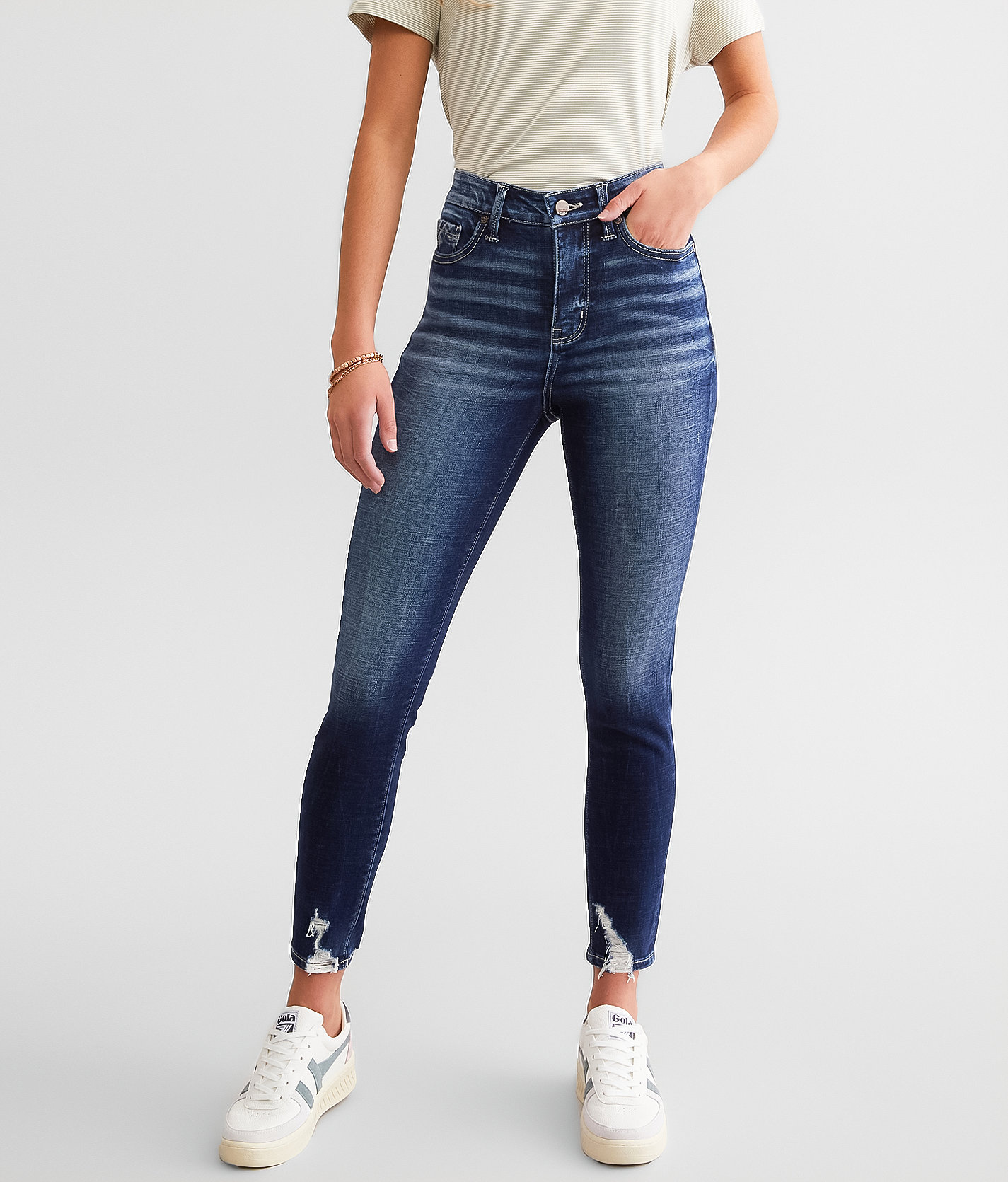 Buckle Black Fit No. 75 Ankle Skinny Stretch Jean - Women's Jeans in Frankfort 7