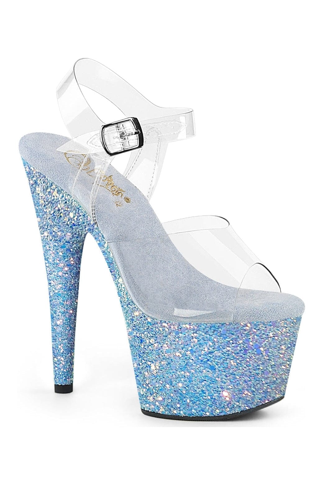 ADORE-708LG Clear Vinyl Sandal