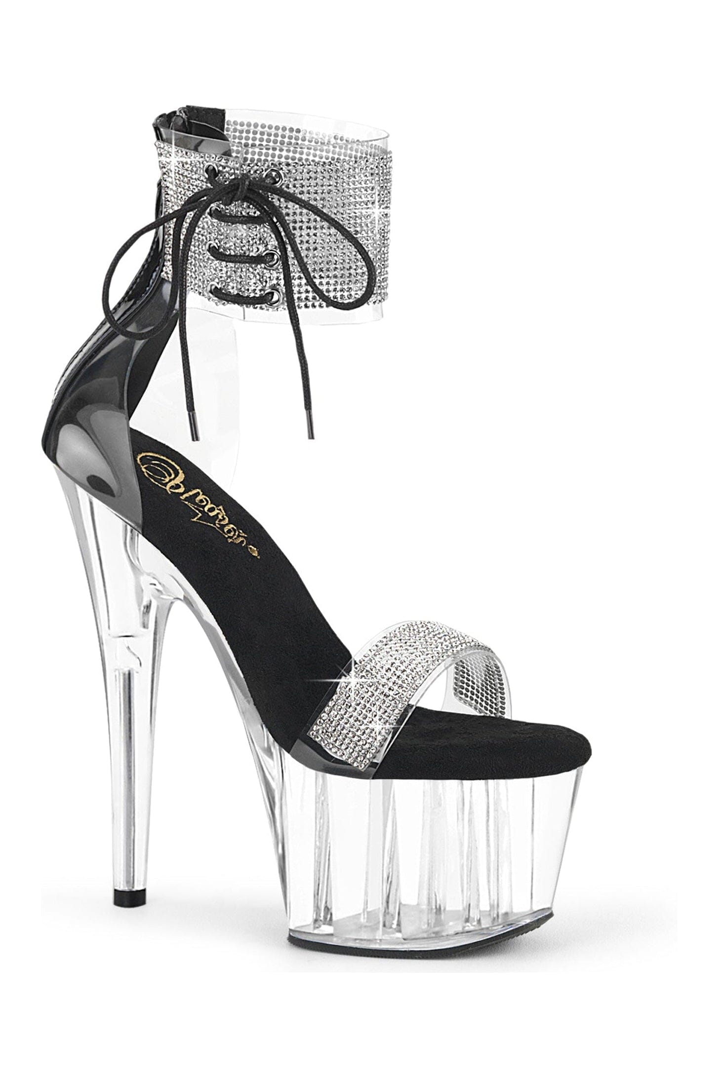 ADORE-727RS Clear Vinyl Sandal