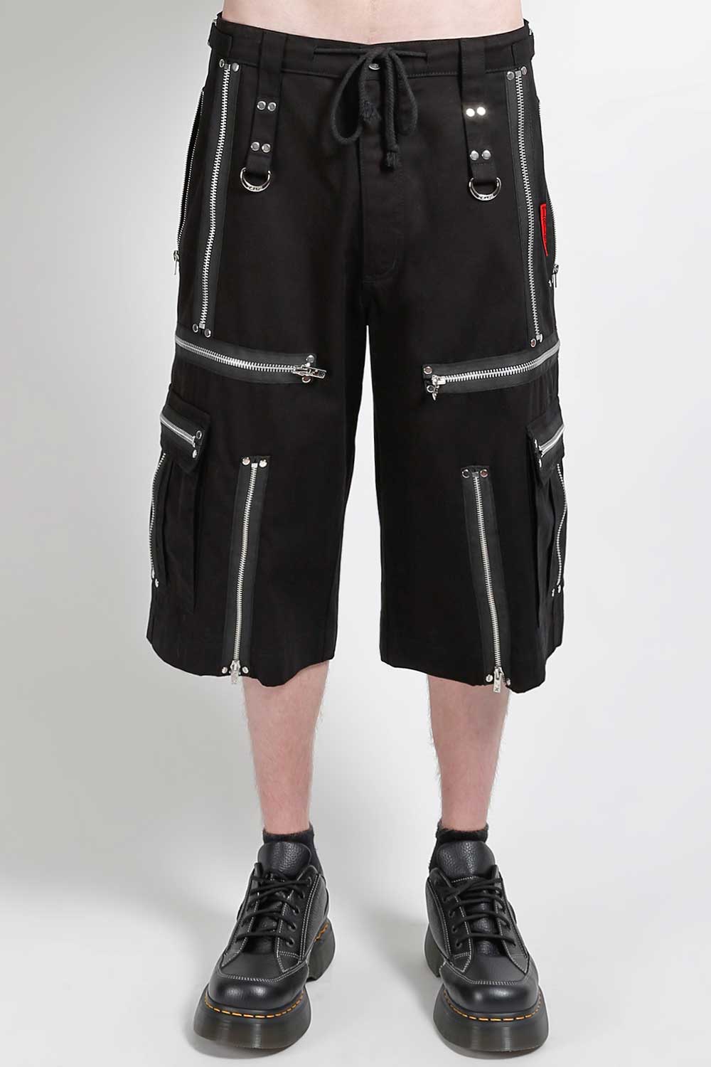 Tripp NYC Super Zip Shorts [Black]