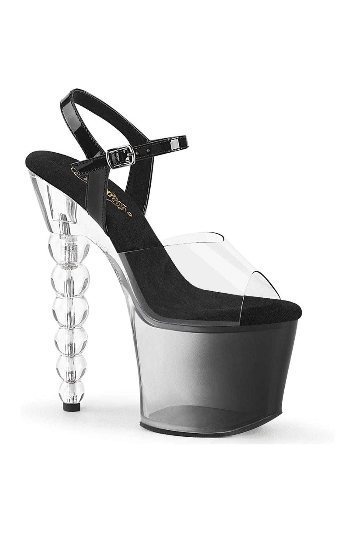 BLISS-708-1BC Clear Patent Sandal