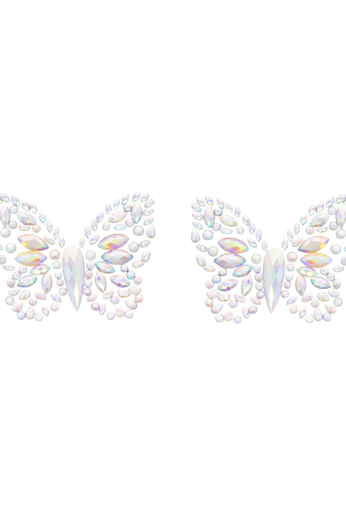 Chrysallis Adhesive Glow In The Dark Nipple Jewels Sticker