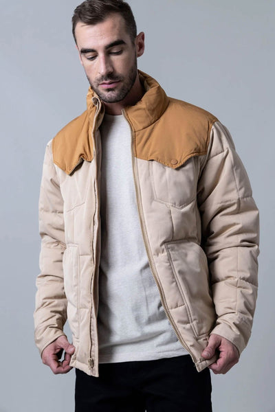 Kimes Ranch Mens Colt Tan 100% Polyester Insulated Jacket