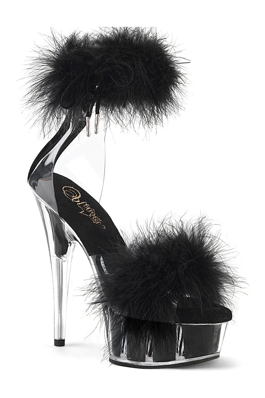 DELIGHT-624F Clear Vinyl Sandal