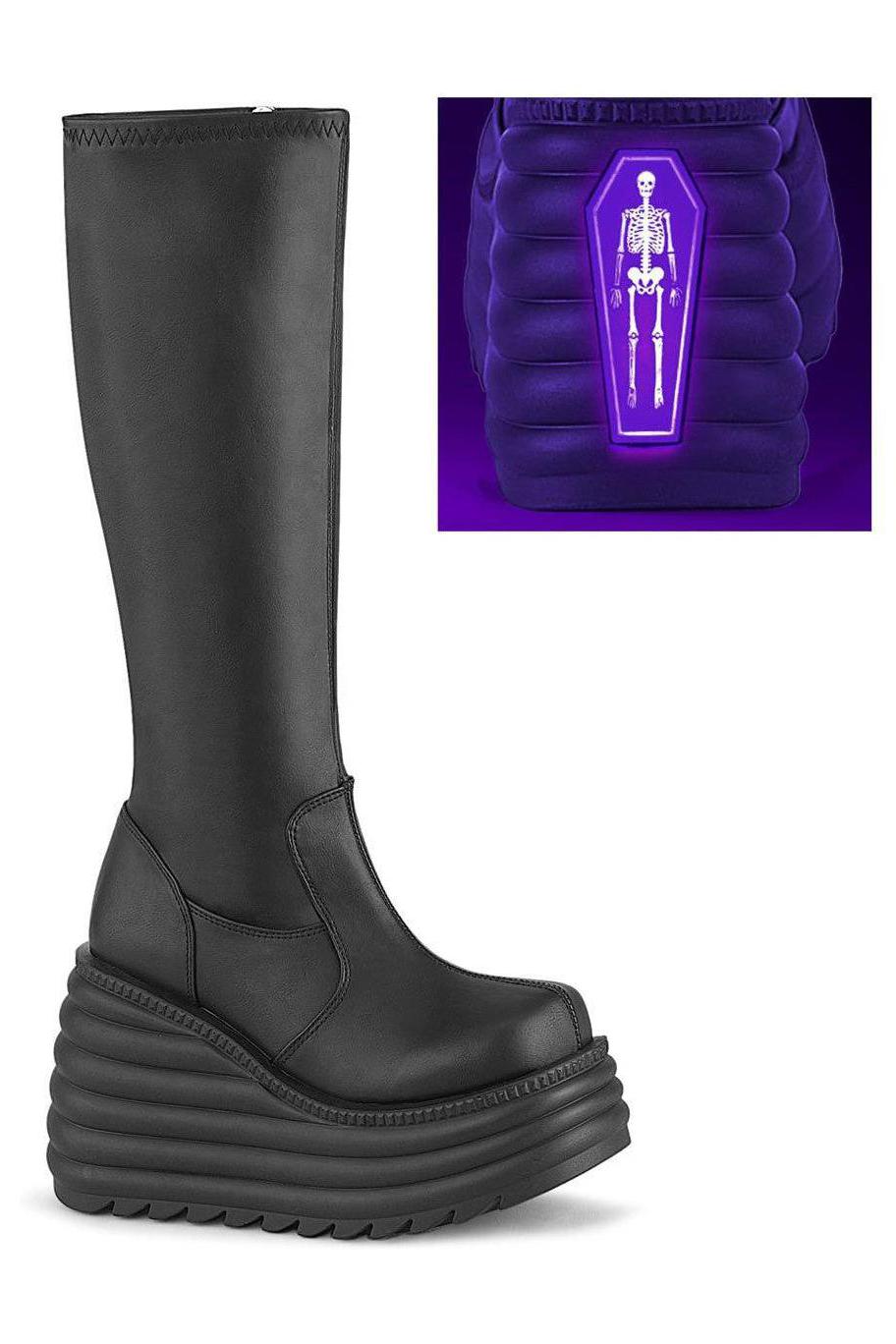 Demonia MORTE-300 Knee Boot
