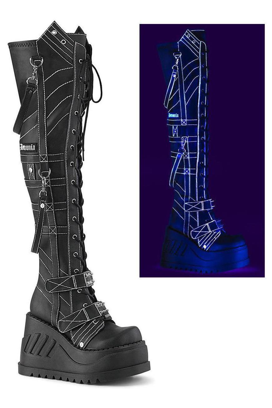 Demonia STOMP-310 Thigh Boot