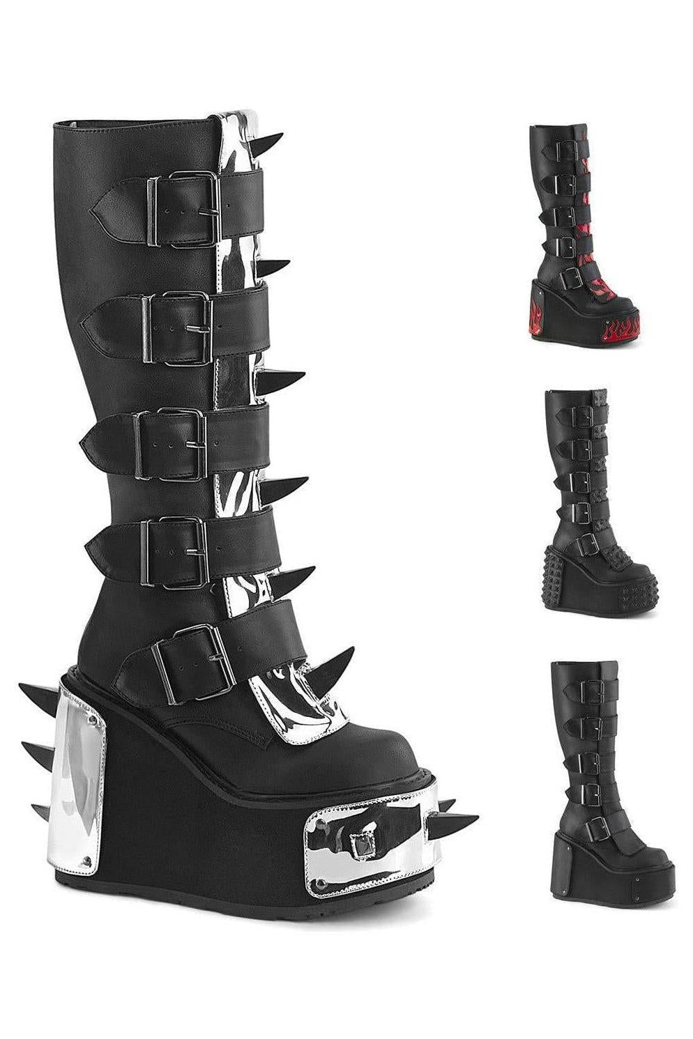 Demonia TRANSFORMER-800 Knee Boot