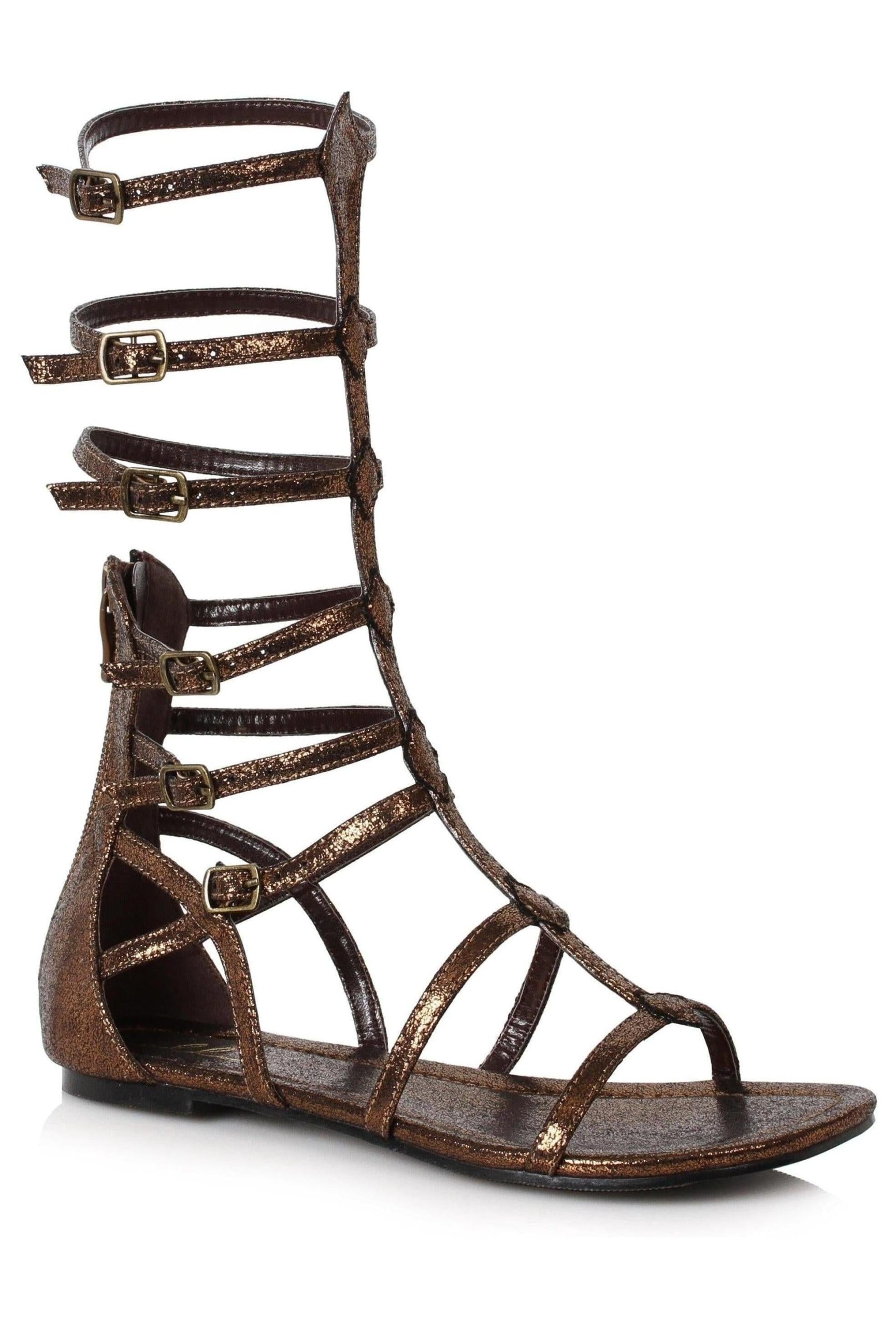 Ellie 015-ZENA Gladiator Flat Sandal