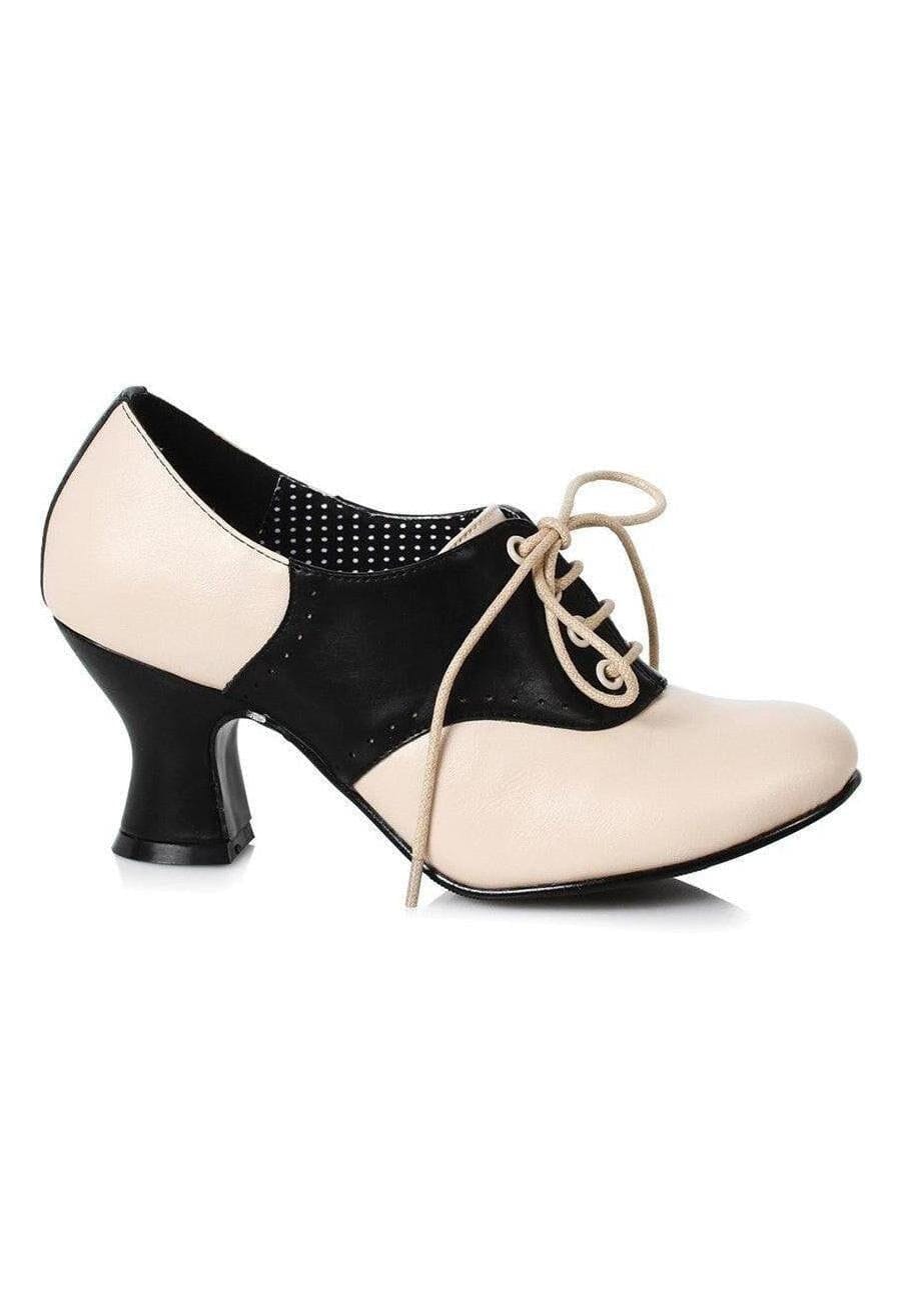 Ellie 253-PEGGY 2" Saddle Lace up Shoe