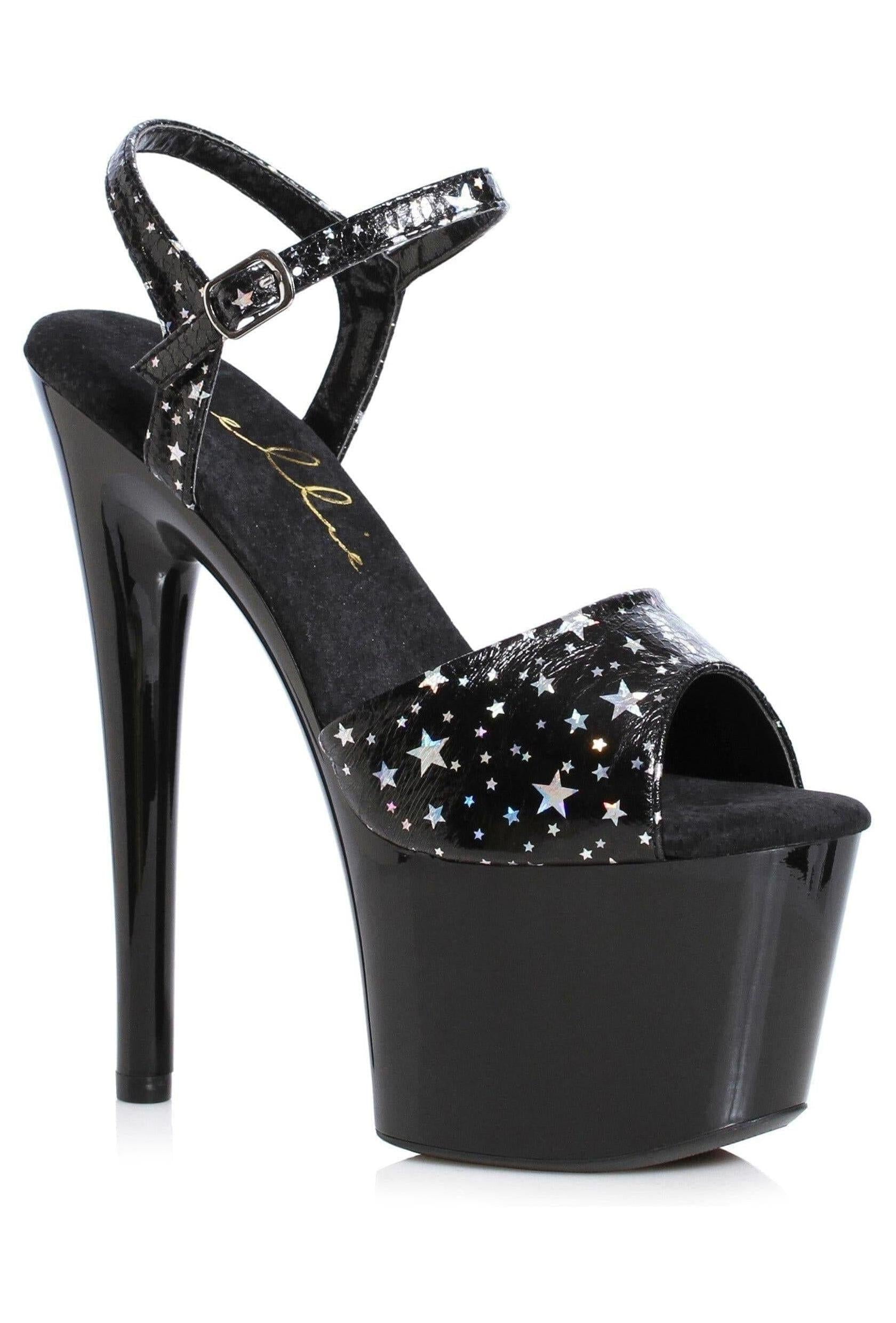 Ellie 709-CELESTE 7" Sandal With Star Details