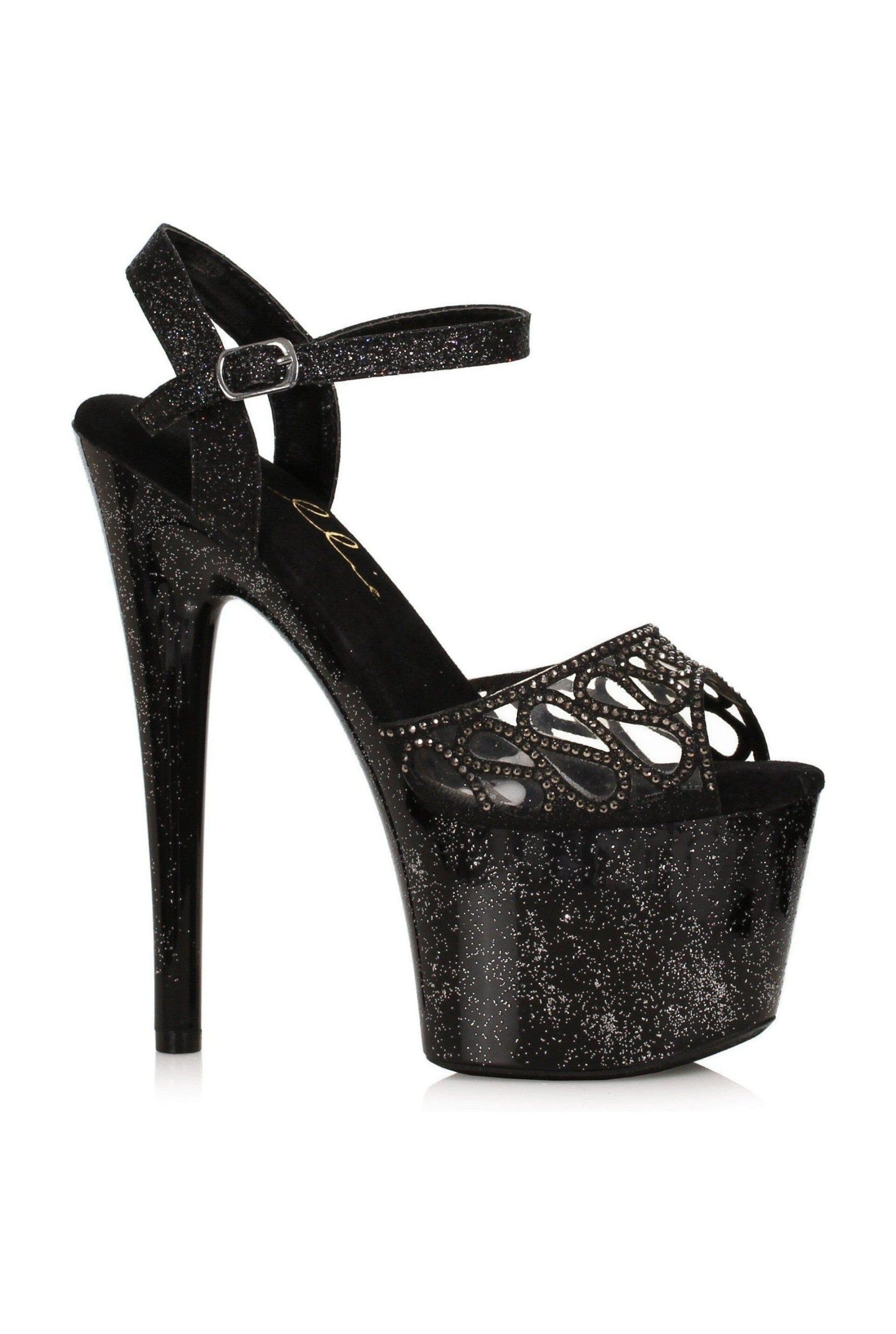 Ellie Shoes 709-UNITY Sandal with Rhinestone Embellishment