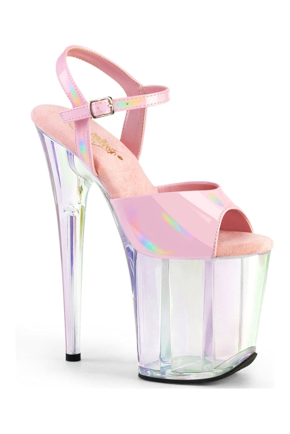 FLAMINGO-809HT Pink Patent Sandal