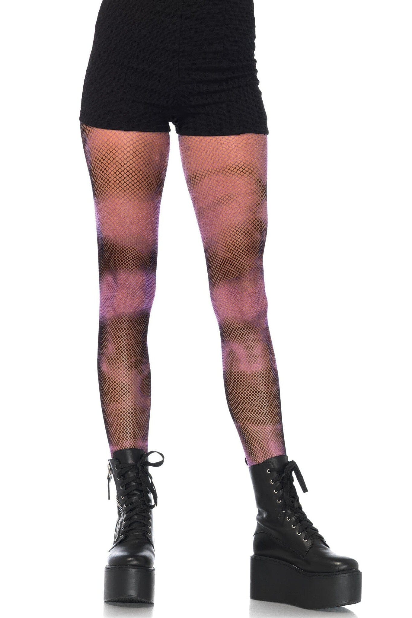 Fishnet Tie Dye Pantyhose