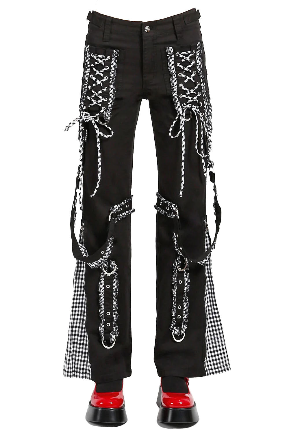 Tripp NYC Bo Peep Dark Street Pants [BLACK/WHITE]