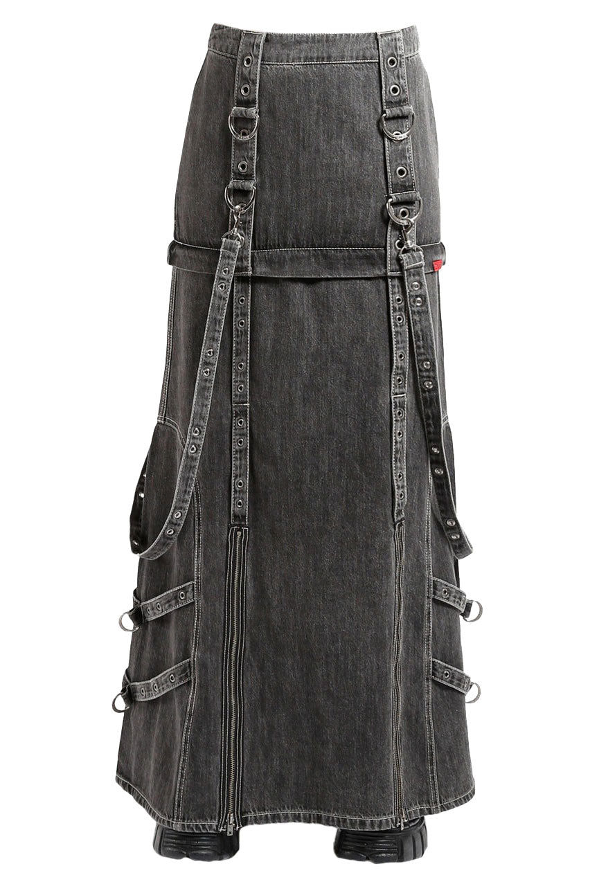 Tripp NYC Nucleus Skirt [BLACK DENIM]