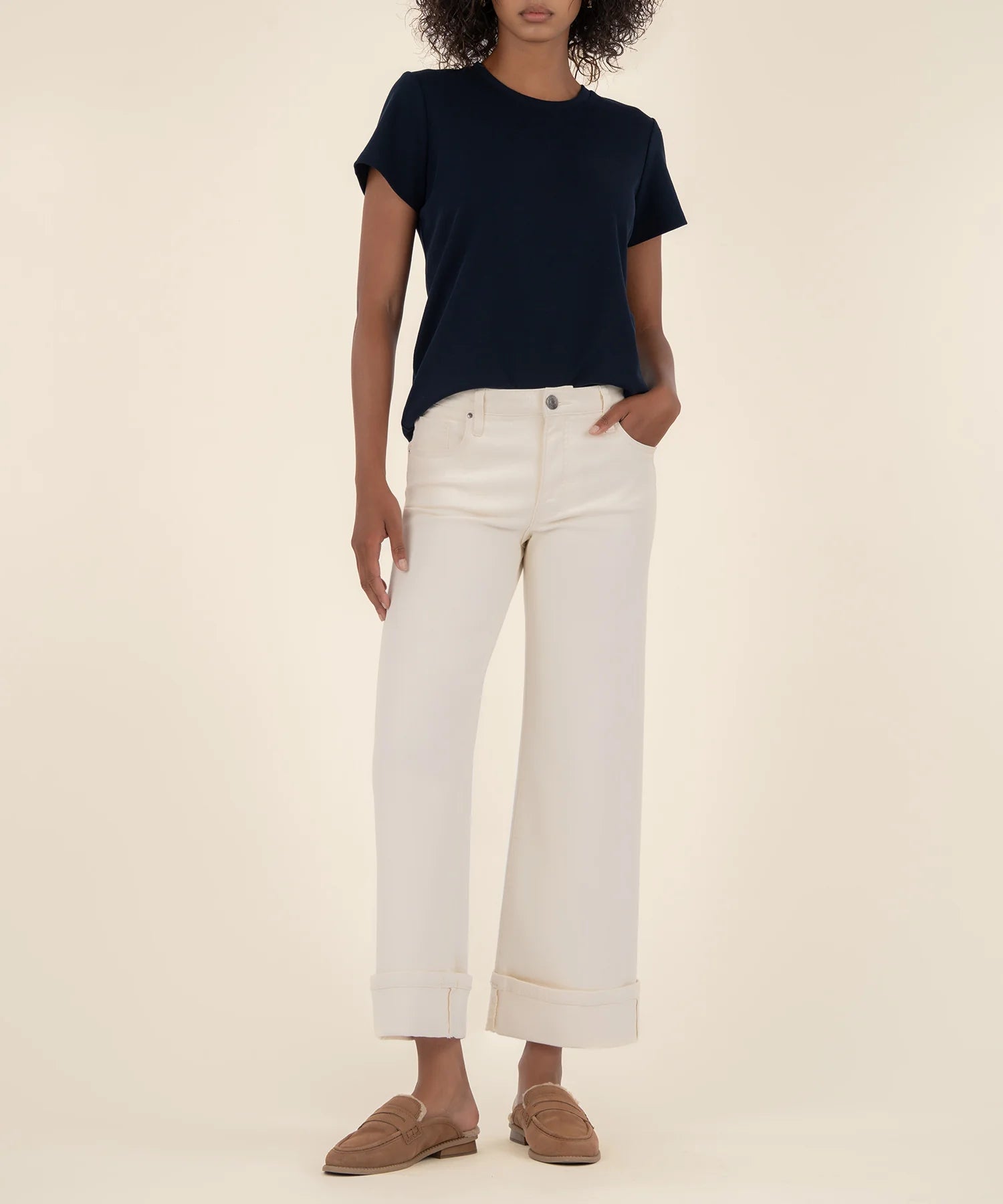 Kut Meg Wide Leg w/ Cuff