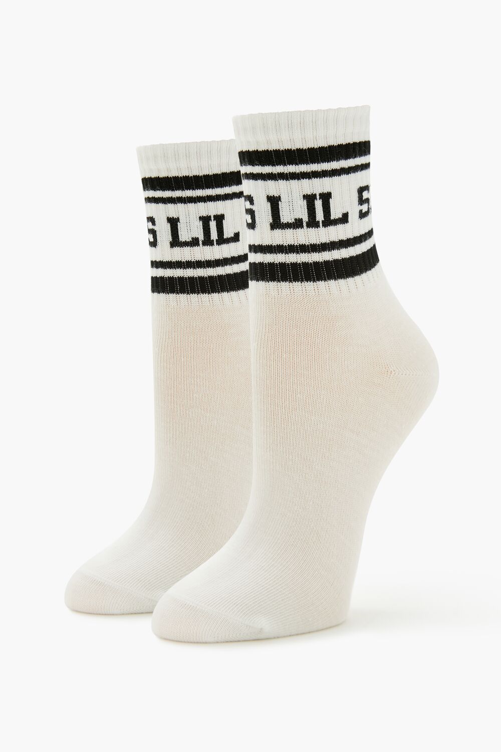 Big Sis Lil Sis Crew Socks Set - 2 pack