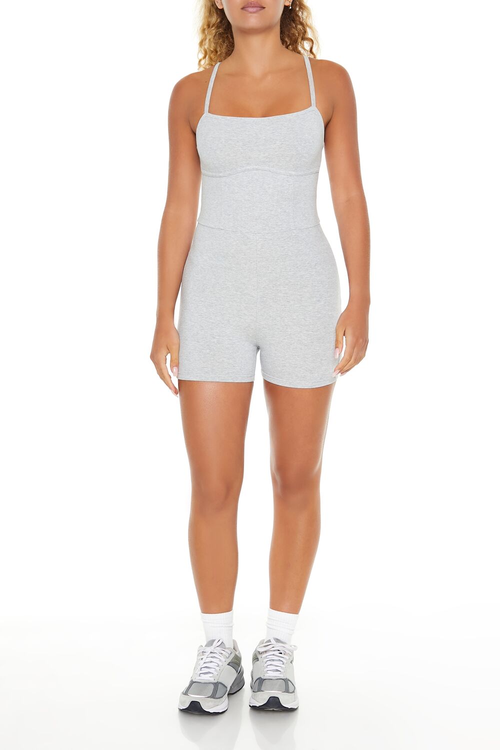 Active Fitted Cami Romper
