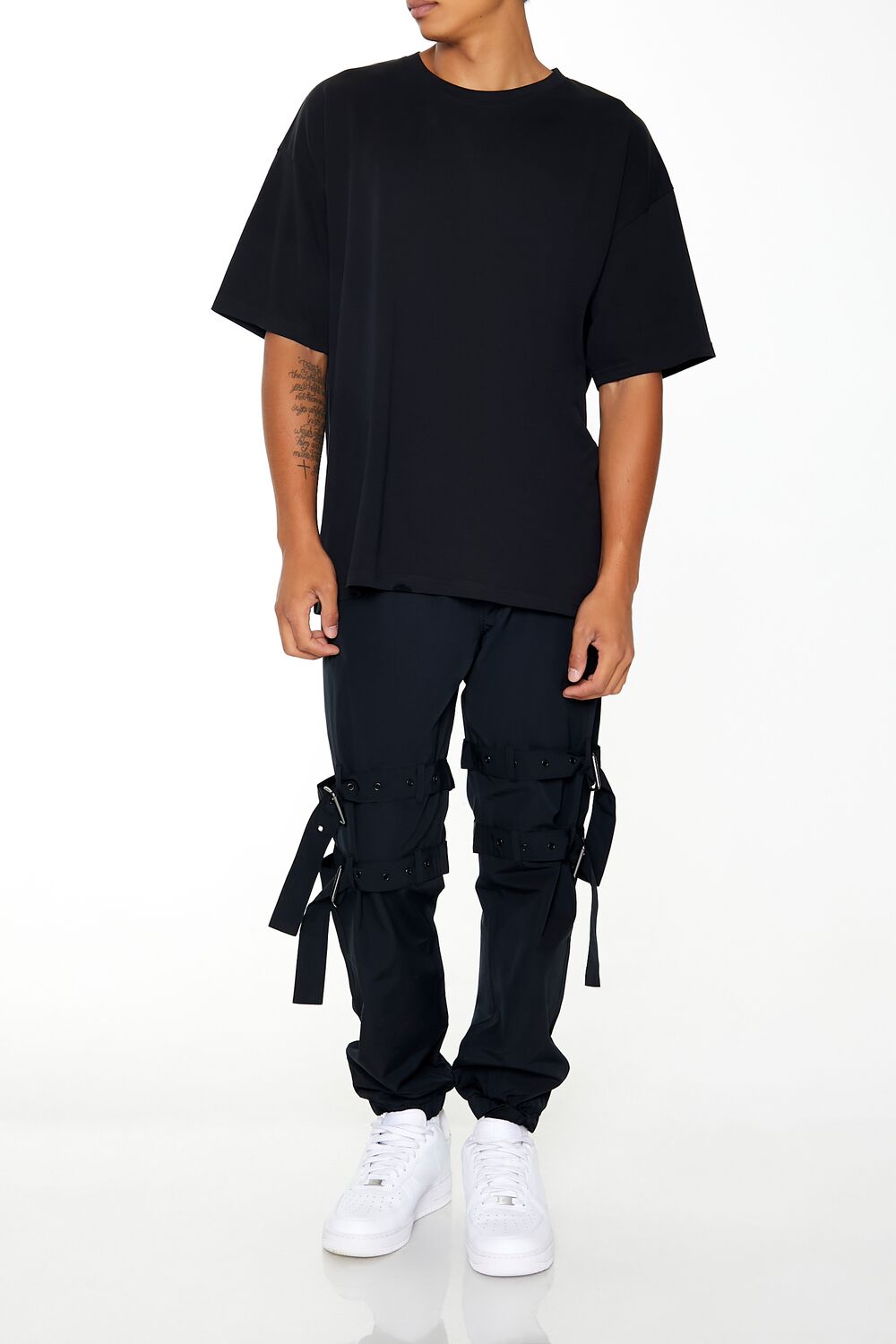 Buckled Drawstring Joggers