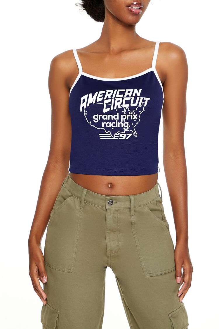 American Circuit Cropped Cami