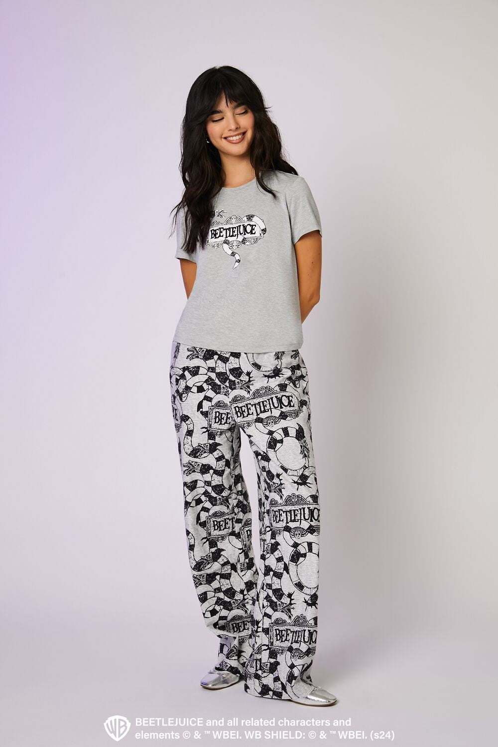 Beetlejuice Beetlejuice Tee & Pants Pajama Set