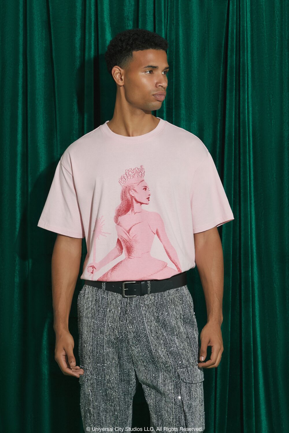 Wicked Glinda Embroidered Tee