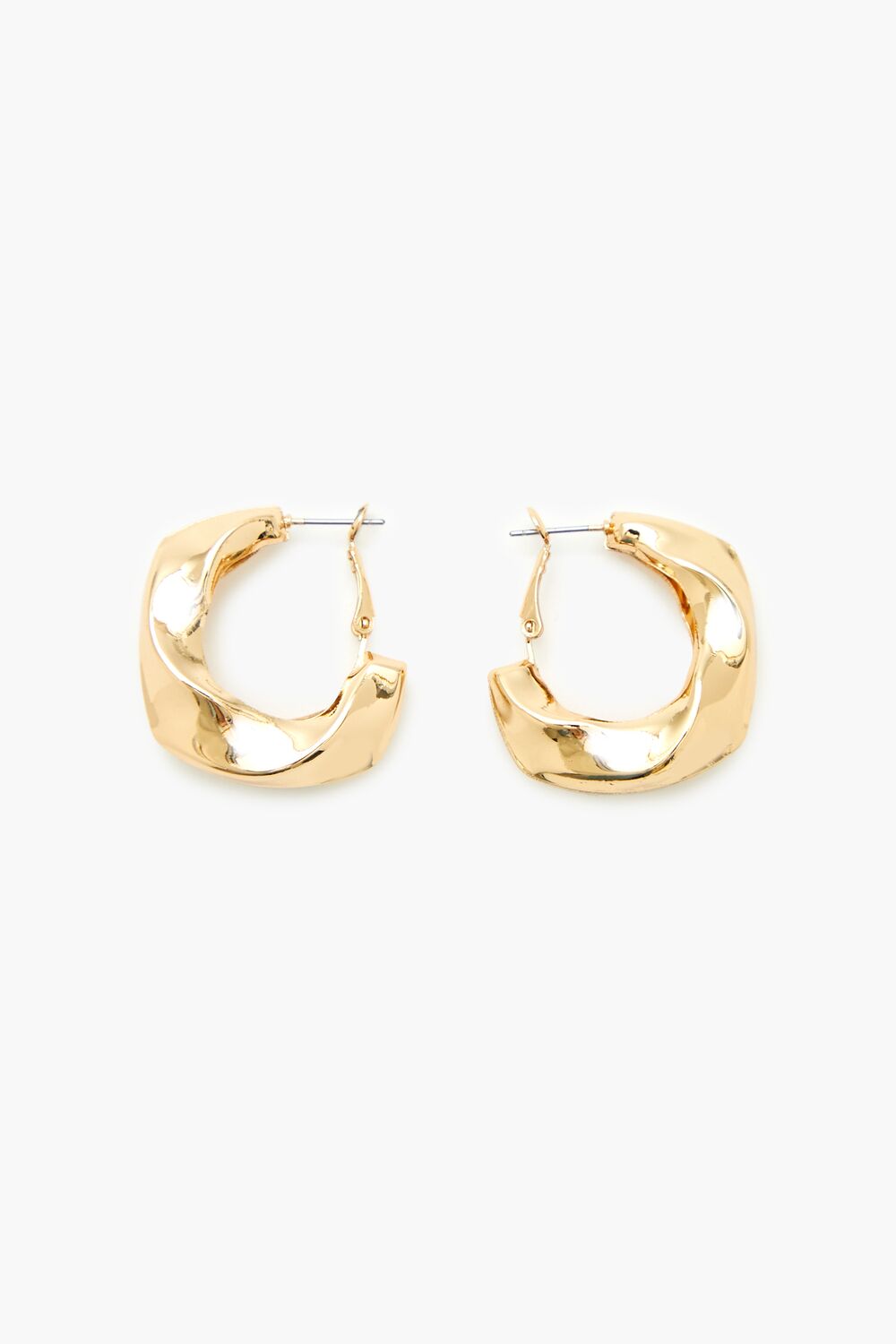 Twisted Hoop Earrings