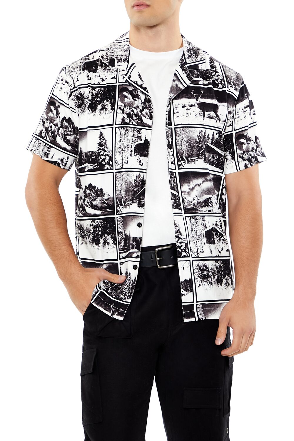 Winter Landscape Graphic Shirt
